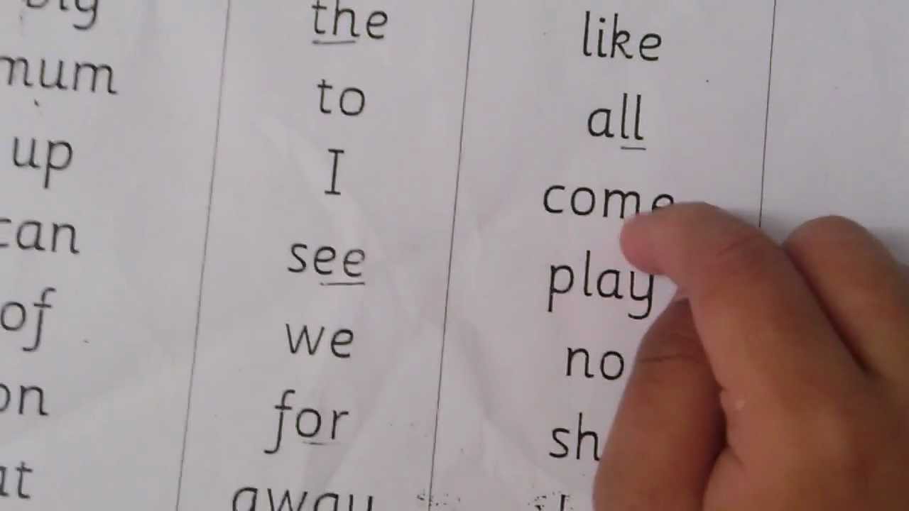 Have we been dissing sight words too much? | Spelfabet